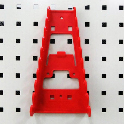  Générique Wrench Organizer, Heavy-Duty Rack For Pegboard, Space-Saving Tool Holder For Screwdrivers And Spanners, Storage Stand For Garage, Workshop, Repair Shop, Living Room