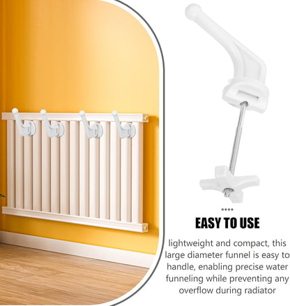  VALICLUD Crochets Muraux Forme Polyvalente En Plastique Blanc Pour Radiateur Lot De 20 Support Solide Et Installation Rapide Maison Salle De Bain