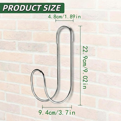  Générique Support De Tuyau D'arrosage – 2 Pièces Sans Cintre De Rangement Pour Tuyaus De Forage, Crochet De Tuyau Robuste Pour Extérieur, Cour, Patio, Balcon, Pelouse, Garage, Organisation De Jardin
