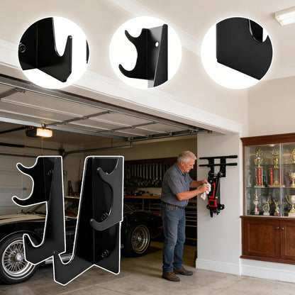  Générique Support Pour Cric De Sol,Crochets Lourds Gain De Place,Rangement Mural Pour Cric De Garage | Pour Garage, Atelier, Baie De Réparation, Abri Et Station De Changement De