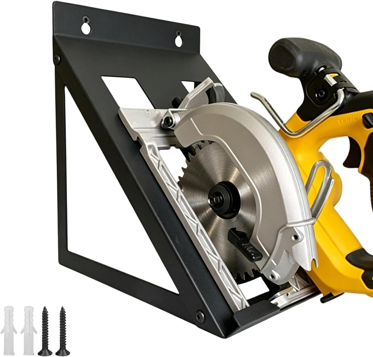  Support à Outils électriques, Organiseur Mural Robuste Pour Scie Circulaire, Système De Suspension Pour Scie, Atelier De Garage, Abri De Jardin, Sous-sol, établi De Rangement, Système De Rangement