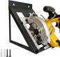  Support à Outils électriques, Organiseur Mural Robuste Pour Scie Circulaire, Système De Suspension Pour Scie, Atelier De Garage, Abri De Jardin, Sous-sol, établi De Rangement, Système De Rangement