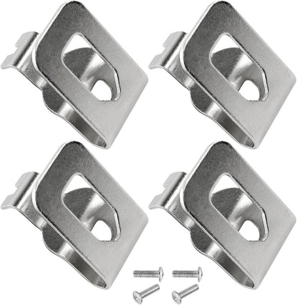  Clips De Ceinture De Perceuse électrique En Métal, Crochets D ' Outils Antirouille Pour L ' Organisation D ' établi De Garage N268241 Clip De Ceinture En Acier Inoxydable 4 Pièces