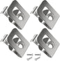  Clips De Ceinture De Perceuse électrique En Métal, Crochets D ' Outils Antirouille Pour L ' Organisation D ' établi De Garage N268241 Clip De Ceinture En Acier Inoxydable 4 Pièces