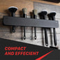 GENERIC Support De Rangement Pour Outils – Support De Brosse Rectangulaire Pour Voiture, Garage, Van | Design Mural Avec Fentes, Solution De Rangement Pour économiser De L'espace Pour L'entretien Automobile