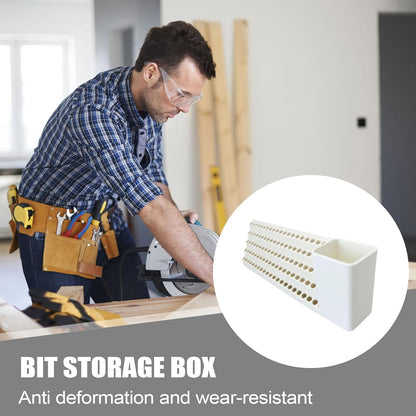 GENERIC Porte-tournevis | Support De Rangement Pour Embouts De Tournevis | Organiseur Mural Superposé Pour Mécanicien, électricien, Charpentier, Garage, Jardin, Maison, Sous-sol