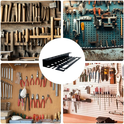 GENERIC Organisateur De Porte-tournevis, Organisateur D'outils En Métal, Support De Rangement De Clés, Organisateur D'outils De Pince, Organisateur De Porte-tournevis, Rangement D'outils Polyvalent, Support