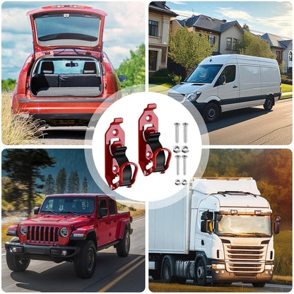  Generisch Lot De 2 Supports Muraux Pour Camion - Support Mural En Métal - Porte-outils De Tracteur - Pour Lit, Garage, Camping-car, Camionnette, Travail, Trajet Interurbain, Véhicule Utilitaire