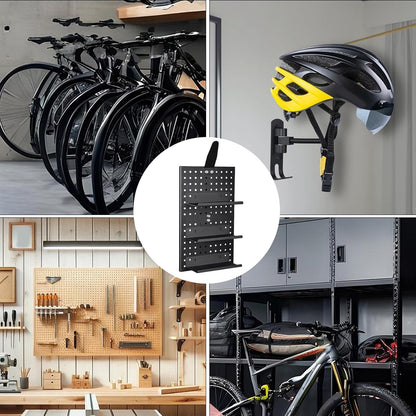 GENERIC Organisateur De Perforée,Organisation D'extension D'outil En D'aluminium | Support Mural Pour Casque | Pour Garage, Mur, Bureau, Chambre, Bureau Et Atelier