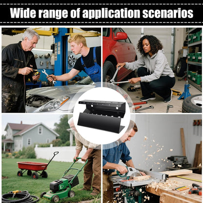GENERIC Support De Rangement Pour Clés – Support Hexagonal Pour Garage | Organiseur D'outils Robuste Avec Cadre Peu Encombrant Et Fonctionnalités Multi-fentes Pour Atelier, Réparation, Atelier, Salon, Projets