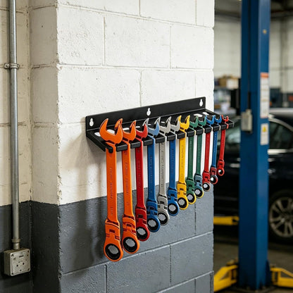  Supports Et Organiseurs Muraux De Clés,Stockage D'Outils Grande Capacité - Support Mural Pour Clés | Pour Tournevis Hexagonaux Cliquet Cutter Ciseaux Maison Garage Atelier Espace Travail Coin