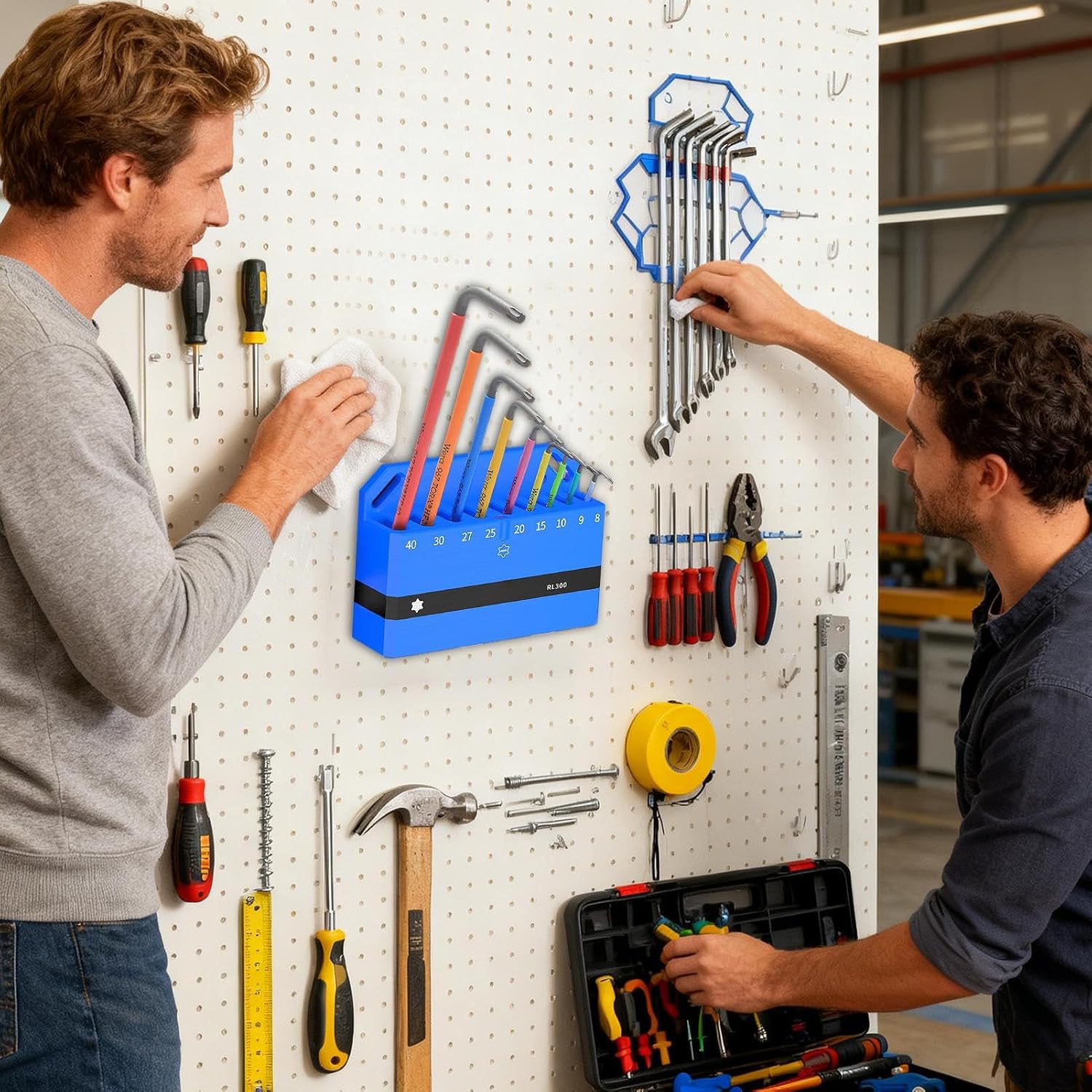 GENERIC Porte-clé Magnétique Pour Outils De Réparation Murale - Pour Vélo, Garage, Atelier, Réparation Murale