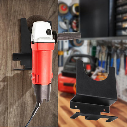 GENERIC Support Mural Pour Meuleuse D'angle | Support à Outils | Support De Rangement Pour Outils Pour Meuleuses De 12,7 Cm, Chantier, Maison, Sous-sol, Atelier, Professionnel, Garage