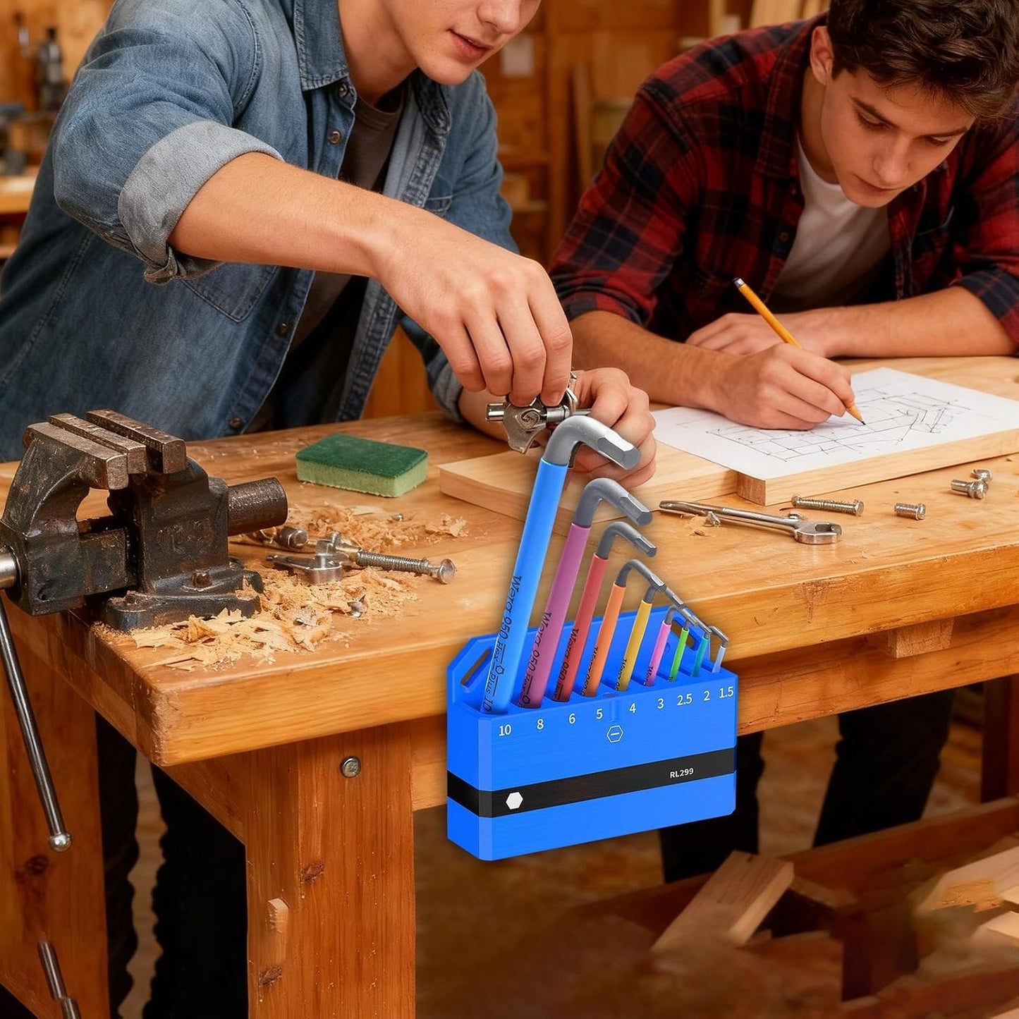GENERIC Support De Clé Magnétique, Organisateur De Rangement D'outils, Support Mural De 30,5 Cm Acier Durable, Accessoire D'atelier, Porte-outils Avec Design Robuste, équipement De Garage Pour Vélo Et Clé