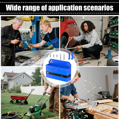 GENERIC Support De Clé Magnétique, Organisateur De Rangement D'outils, Support Mural De 30,5 Cm Acier Durable, Accessoire D'atelier, Porte-outils Avec Design Robuste, équipement De Garage Pour Vélo Et Clé
