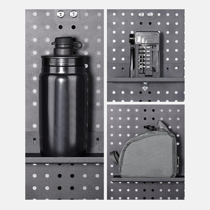GENERIC Organisateur De Perforée,Organisation D'extension D'outil En D'aluminium | Support Mural Pour Casque | Pour Garage, Mur, Bureau, Chambre, Bureau Et Atelier