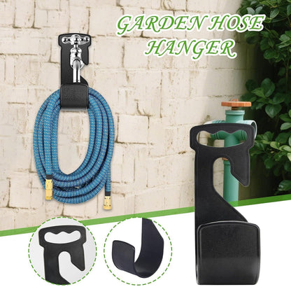  Support Pour Tuyau D'Arrosage - Crochet De Rangement Mural Robuste Et Portable - Porte-tuyau D'extérieur - Pour L'Extérieur, Garage, Maison, Piscine, Patio, Clôture, Jardinage Et Nettoyages